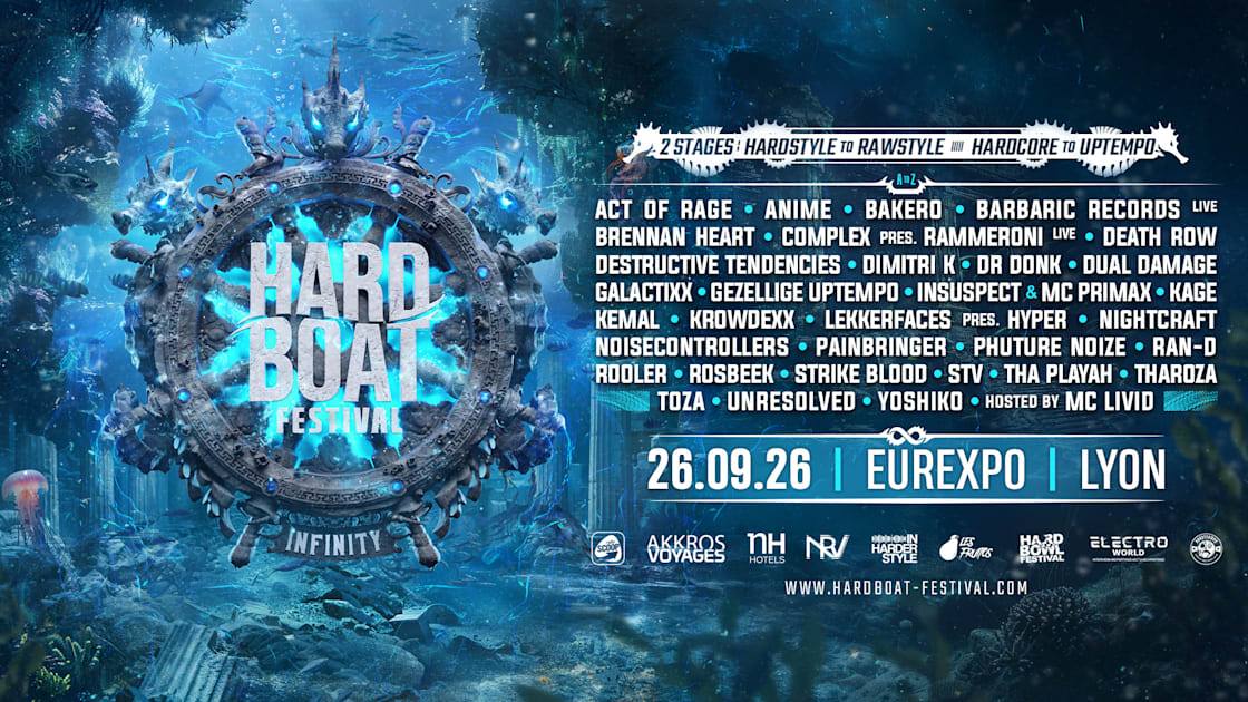 Hard Boat Festival : 9 000 personnes à Eurexpo Lyon pour onze heures de hard music